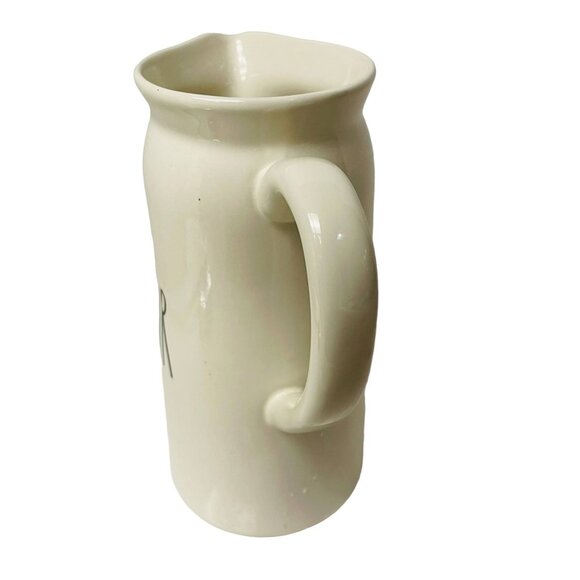 Rae Dunn Artisan Collection Pour Cream Pitcher By Magenta 9" x 7" - Picture 5 of 5